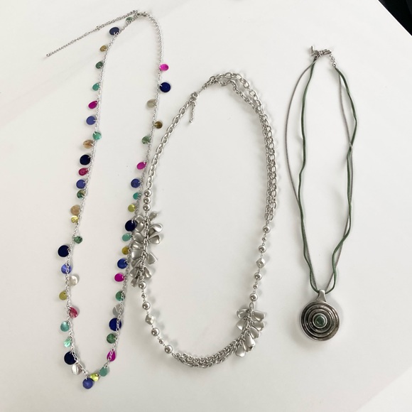 Lot of Three Long Lia Sophia Necklaces - Picture 1 of 16